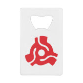 Spinne für den Vinyl-Adapter mit 7 Zoll, 45 U/min Geldbeutel Flaschenöffner (Vorderseite)