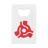 Spinne für den Vinyl-Adapter mit 7 Zoll, 45 U/min Geldbeutel Flaschenöffner (Rückseite)