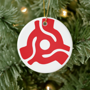 Spinne für den Vinyl-Adapter mit 7 Zoll, 45 U/min Keramik Ornament