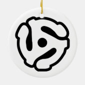 Spinne für den Vinyl-Adapter mit 7 Zoll, 45 U/min Keramik Ornament (Hinten)