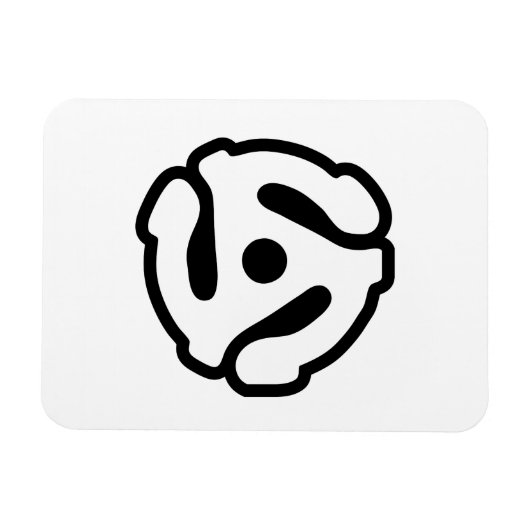 Spinne für den Vinyl-Adapter mit 7 Zoll, 45 U/min Magnet (Horizontal)