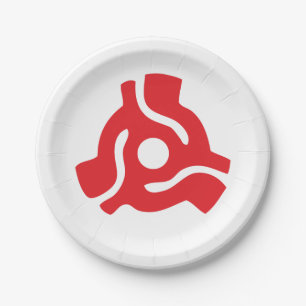 Spinne für den Vinyl-Adapter mit 7 Zoll, 45 U/min Pappteller