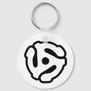 Spinne für den Vinyl-Adapter mit 7 Zoll, 45 U/min Schlüsselanhänger