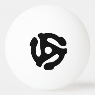 Spinne für den Vinyl-Adapter mit 7 Zoll, 45 U/min Tischtennisball