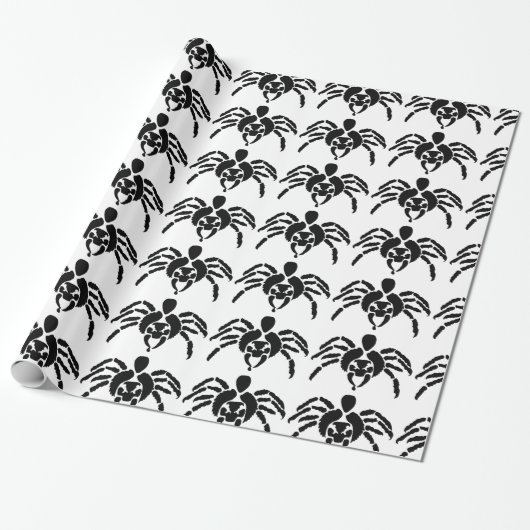 Spinne Geschenkpapier (Ungerollt)
