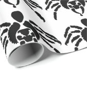 Spinne Geschenkpapier (Rolleneckpunkt)