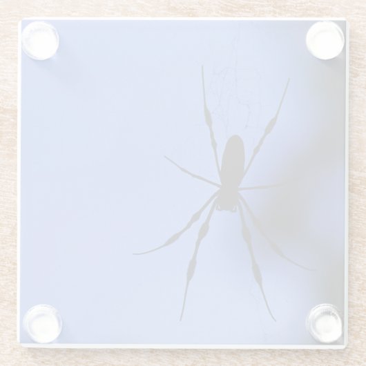 Spinne Glasuntersetzer (Rückseite)