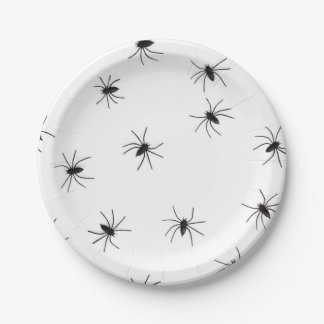 Spinne Halloweeen Pappteller