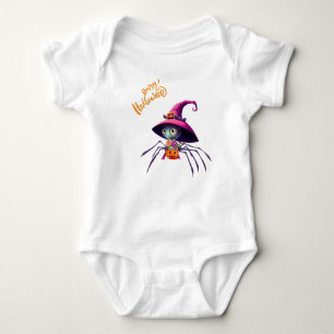 Spinne/Halloween/Herbst/Kürbis Baby Strampler