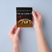 Spinne ich bin so Niedlich | Spider Lover Geschenk Flyer (Gruppe)