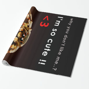 Spinne ich bin so Niedlich Spider Lover Geschenk Geschenkpapier
