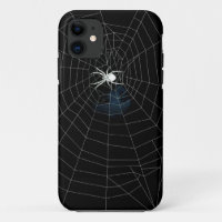 Spinne im Netz