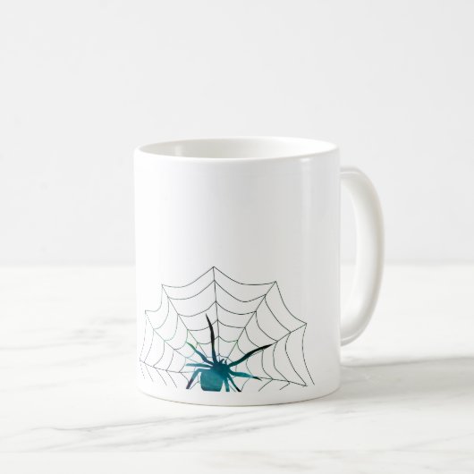 Spinne Kaffeetasse (VorderseiteRechts)