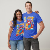 Spinne Mann Katze T-Shirt (Unisex)