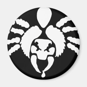 Spinne mit Gift auf Knall Magnet