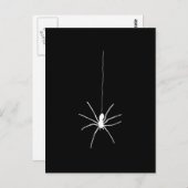 Spinne Postkarte (Vorne/Hinten)