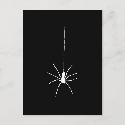 Spinne Postkarte (Vorderseite)