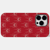 Spinne - Rot und Knochen weiß Case-Mate iPhone Hülle (Rückseite (Horizontal))
