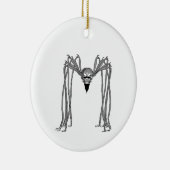 Spinne . schwarz-weiß keramikornament (Rechts)