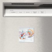 Spinne Sonja und Marienkäfer Kai im Februar Magnet (In Situ (Geschirrspüler))