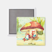 Spinne Sonja und Marienkäfer Kai im September Magnet (Vorderseite/Rückseite)