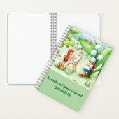 Spinne Sonja und Marienkäfer Kai Notizblock (Innen)