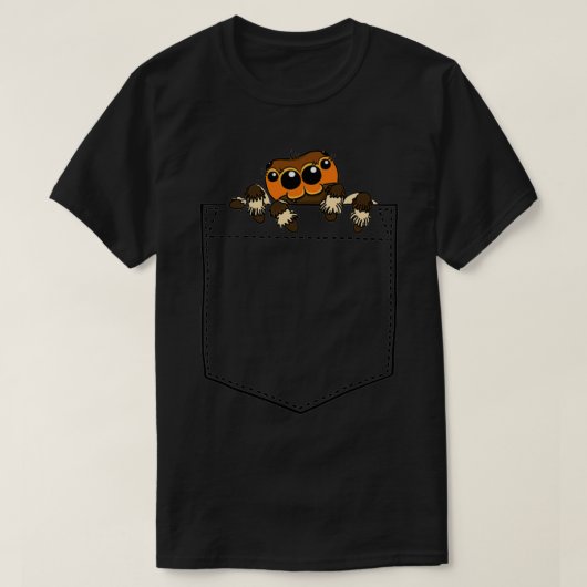 Spinne springen in meine Hosentasche 2 T-Shirt (Design vorne)