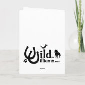 Spinne u. Katze Karte (Rückseite)