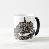 Spinne und die Fliegen-Tasse Verwandlungstasse (VorderseiteRechts)