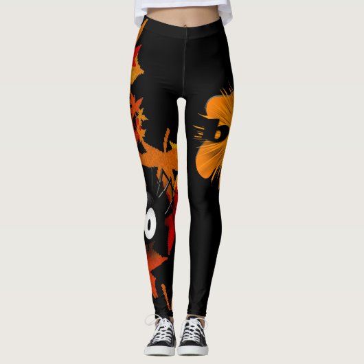 Spinne und Kobold Leggings (Vorderseite)