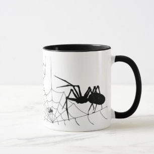 Spinne und Netz-Tasse Tasse