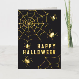 Spinne und Spinnennetz Halloween