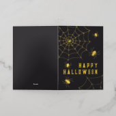 Spinne und Spinnennetz Halloween (Äußere Ablage)