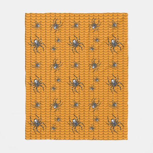 Spinnen auf Parade Fleece Blanket (Vorderseite)