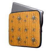 Spinnen auf Parade Notebook-Sieb Laptopschutzhülle (Vorderseite Links)