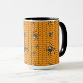 Spinnen auf Parade Tasse (VorderseiteRechts)