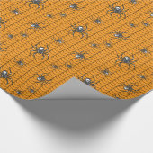 Spinnen auf Parade Wrapping Paper Geschenkpapier (Ecke)