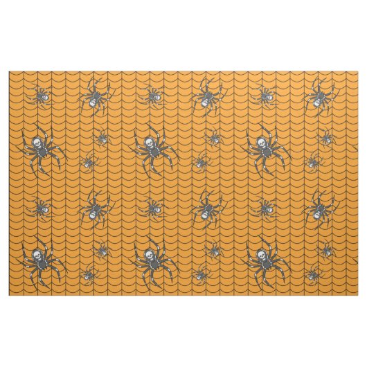 Spinnen auf Paradegewebe Stoff (Fat Quarter (45,7 x 55,9 cm))