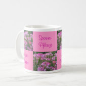 Spinnen-Blumen-Kaffee-Tasse Kaffeetasse (Vorderseite Links)
