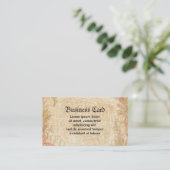 Spinnen-BlumeWreath Visitenkarte (Stehend Vorderseite)