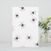Spinnen Briefpapier (Stehend Vorderseite)