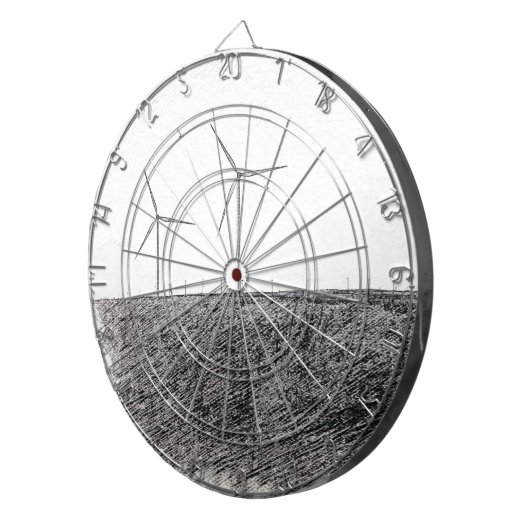 Spinnen Dartscheibe (Vorderseite rechts)