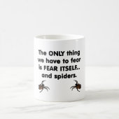 Spinnen der Furcht selbst Kaffeetasse (Mittel)