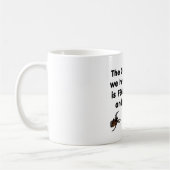 Spinnen der Furcht selbst Kaffeetasse (Links)