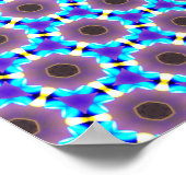 Spinnen der optischen Illusion Wall Art Poster (Ecke)