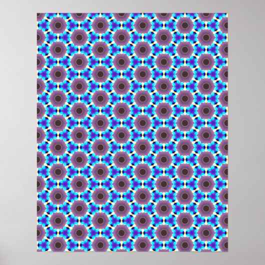 Spinnen der optischen Illusion Wall Art Poster (Vorne)