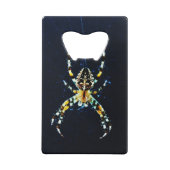 Spinnen des europäischen Gartens Geldbeutel Flaschenöffner (Rückseite)