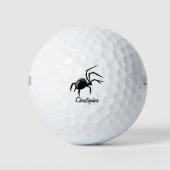 Spinnen Design Golfball (Vorderseite)