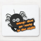 Spinnen Dinge, die springen Mousepad (Vorne)