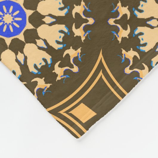 Spinnen Fleecedecke (Ecke)